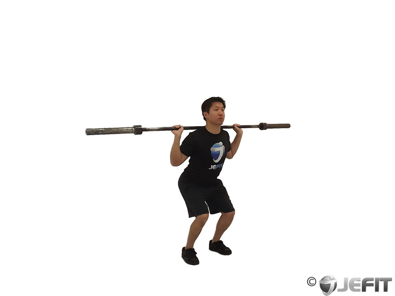 Barbell Push Press Behind The Neck - Exercise Database | Jefit - Best ...