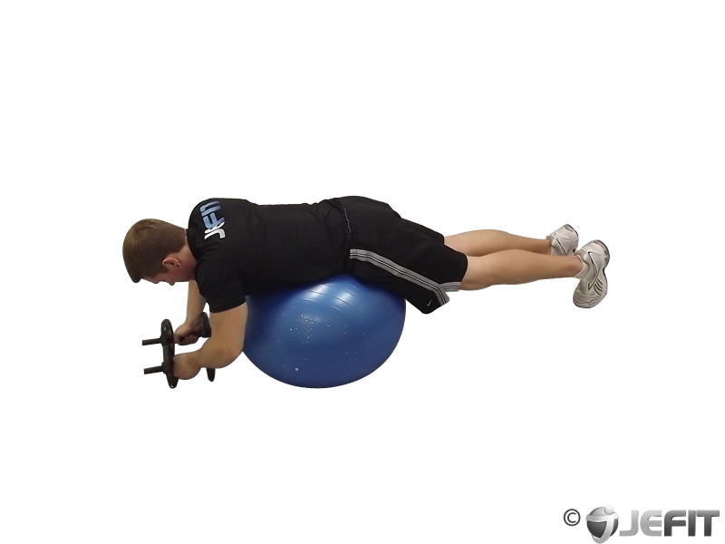 stability ball and dumbbell workout