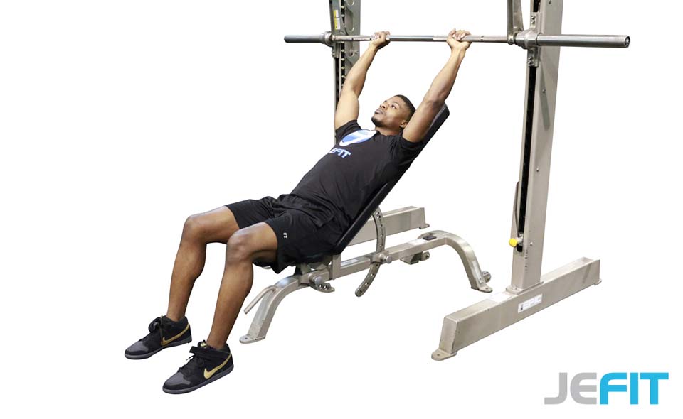 Seated Triceps Extension Machine Exercise Demonstration