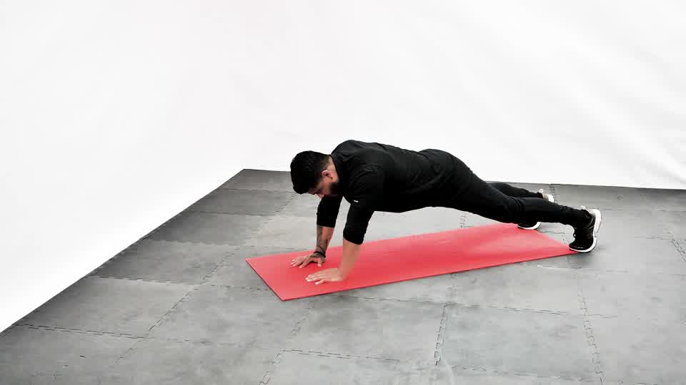 Plank with Shoulder Taps exercise