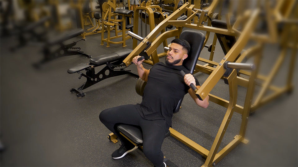 Machine Seated Chest Press - Muscle & Fitness
