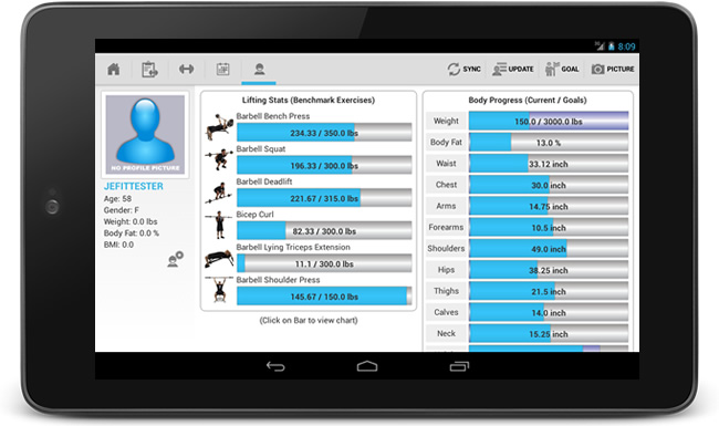 Body Measurements  JEFIT - Best Android and iPhone Workout