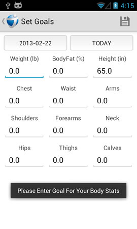 Body Measurements  JEFIT - Best Android and iPhone Workout